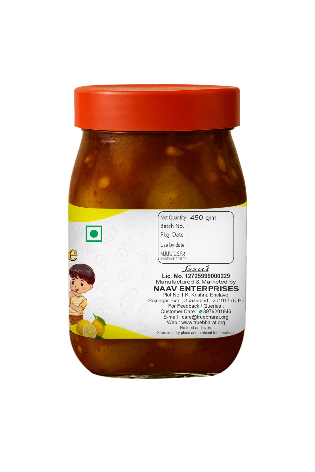 Sweet Lime Pickle